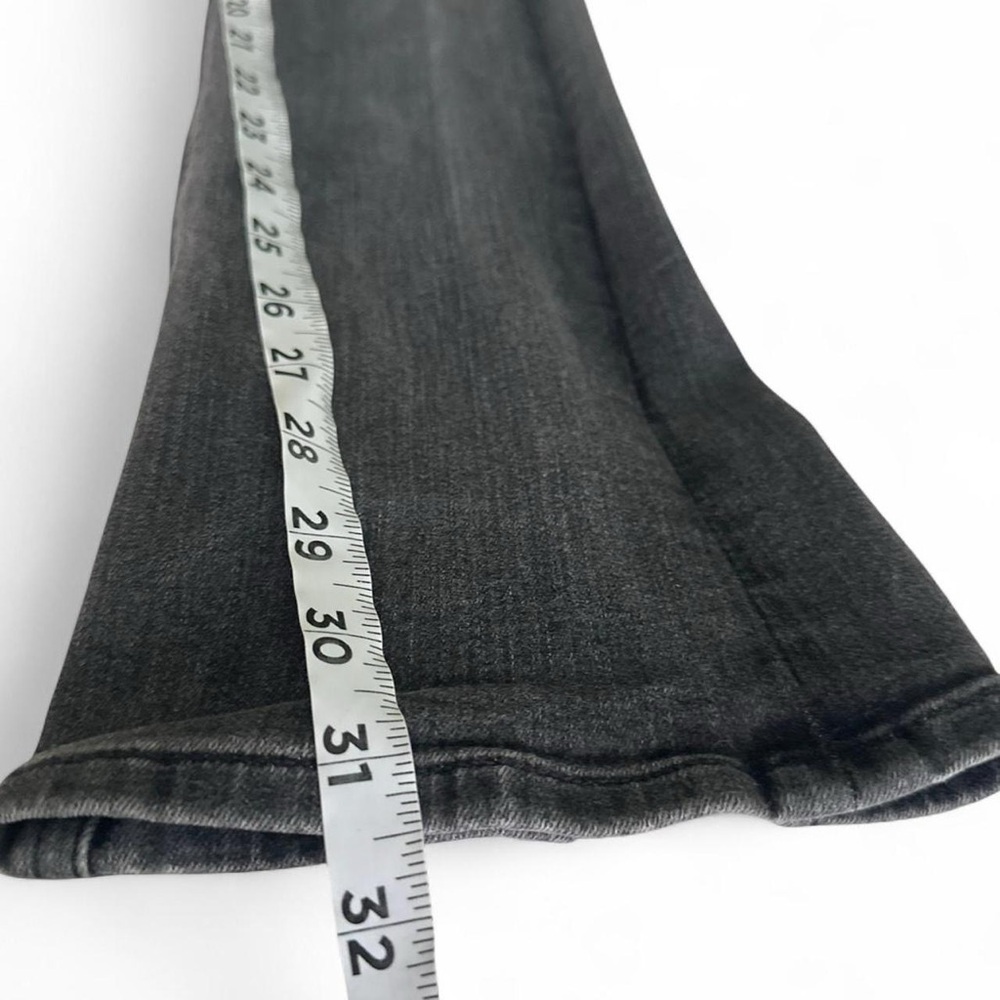 Express High Rise Skyscraper Multi Button Slit Boot Cut Stretch Jeans - Picture 8 of 8